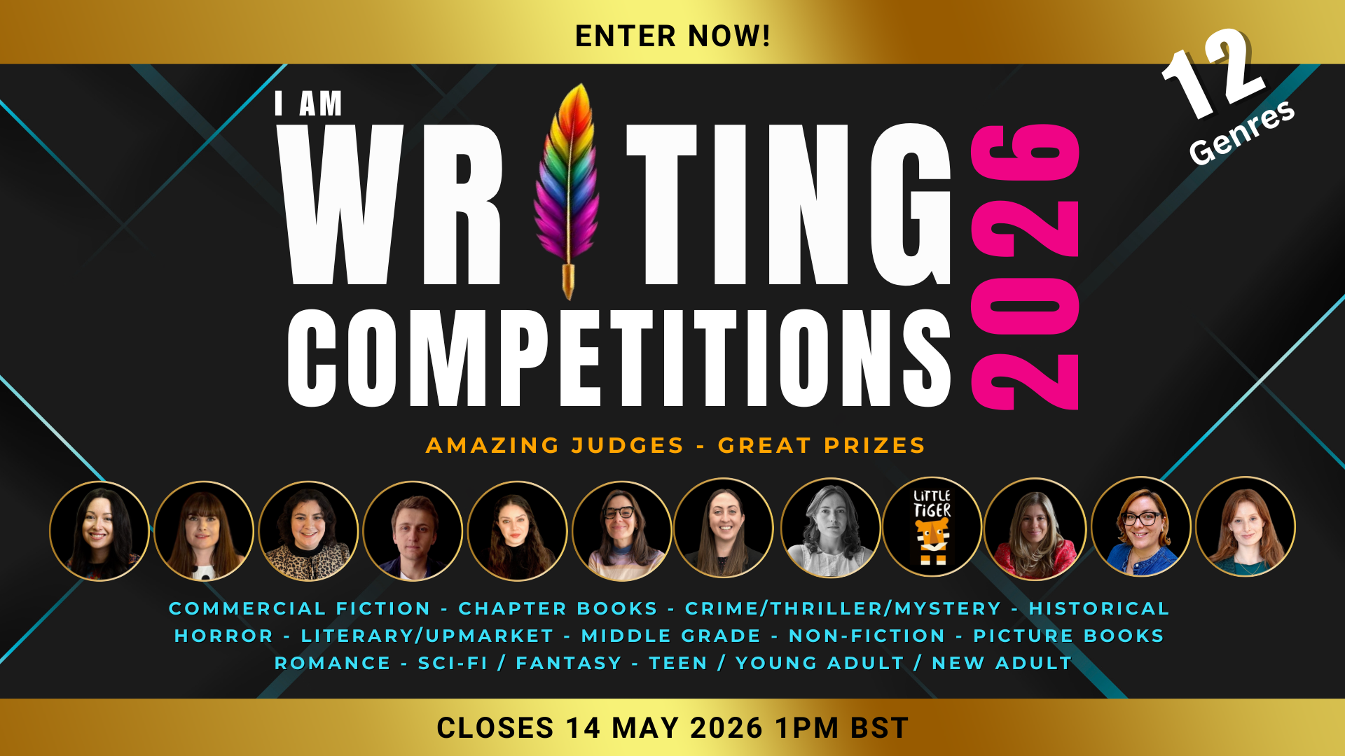 I Am Writing Competitions 2026
