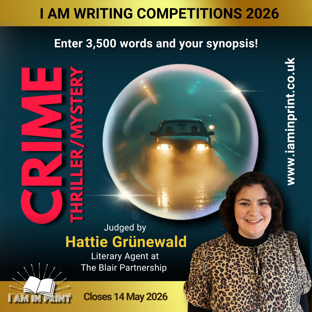 I Am Writing Crime Thriller Mystery - Judged by Hattie Grunewald
