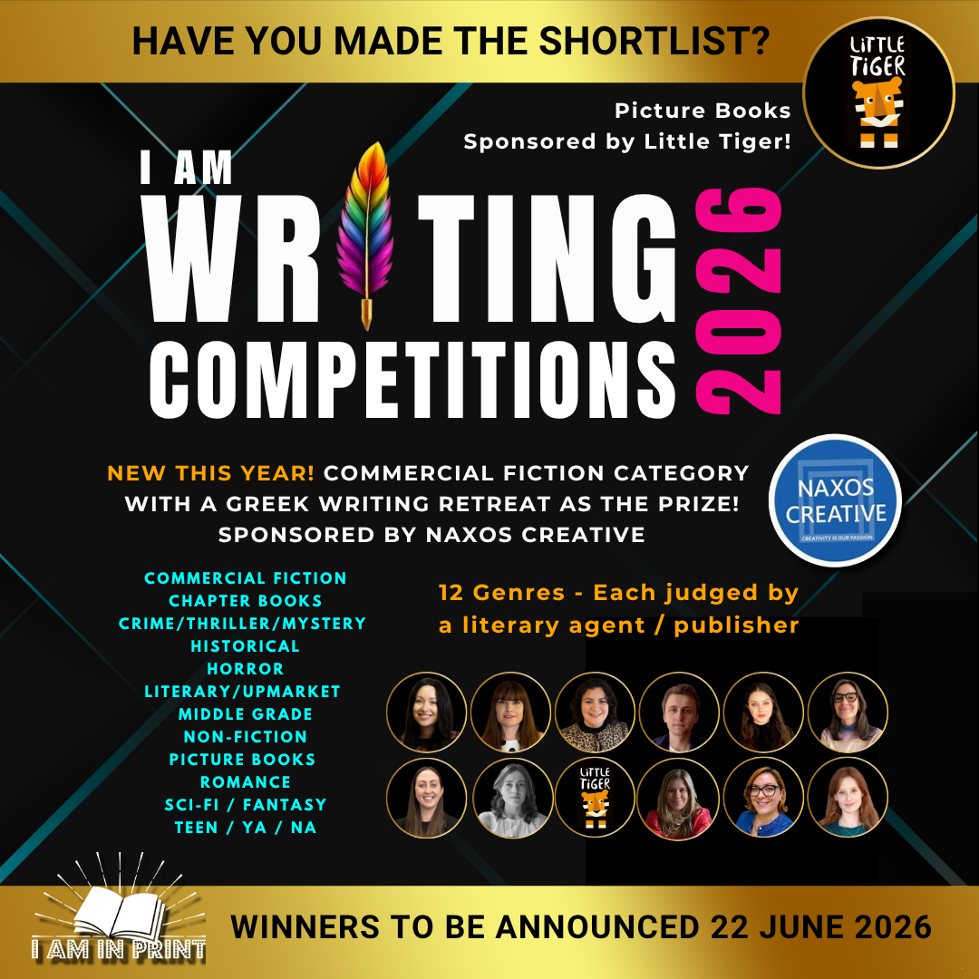 I Am Writing Competitions Shortlist 2026
